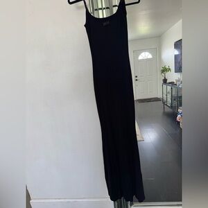 Skims long ribbed dress